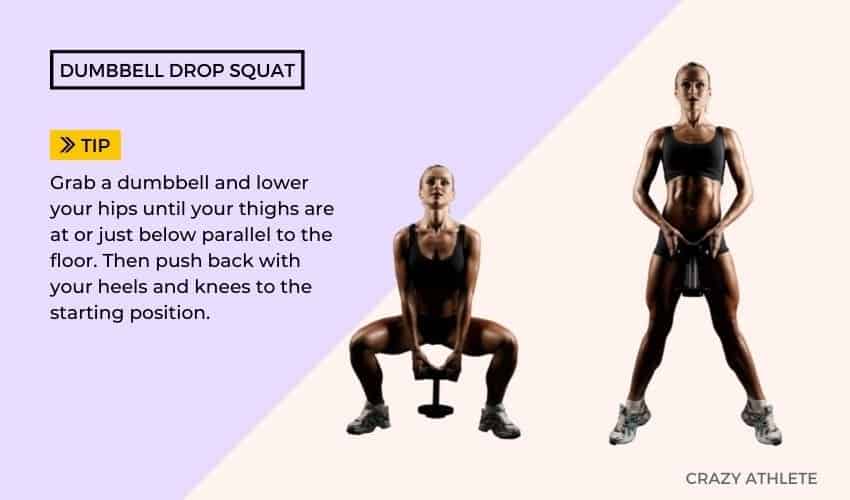 Dumbbell Squat: Beginner Workout Plan to Gym