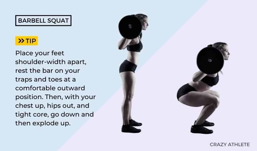 Barbell Squat: The Best Exercises to Build Muscle Fast