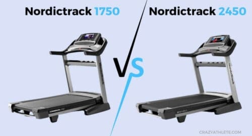 NordicTrack 1750 vs 2450 Treadmill Comparison