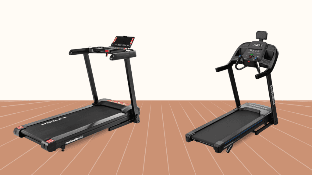 Sole F63 vs Horizon 7.0 AT treadmill comparison