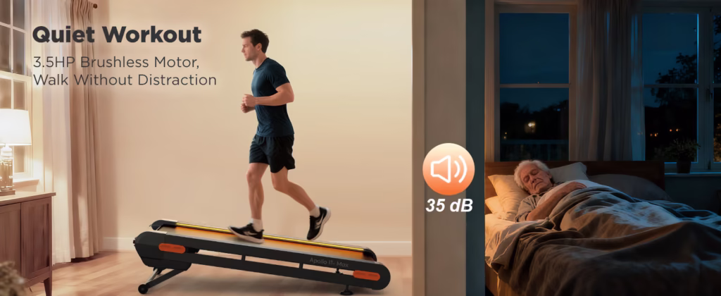 Vitalwalk Apollo 11 Max Walking Pad Noise Level