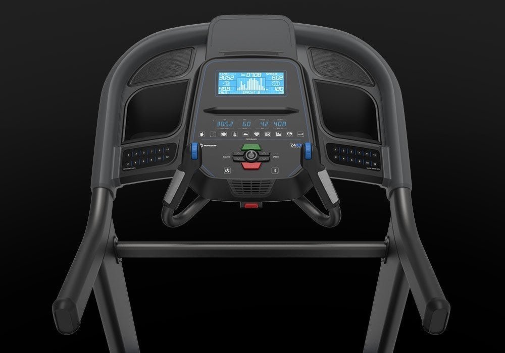 Horizon 7.4 AT Treadmill Console and Connectivity