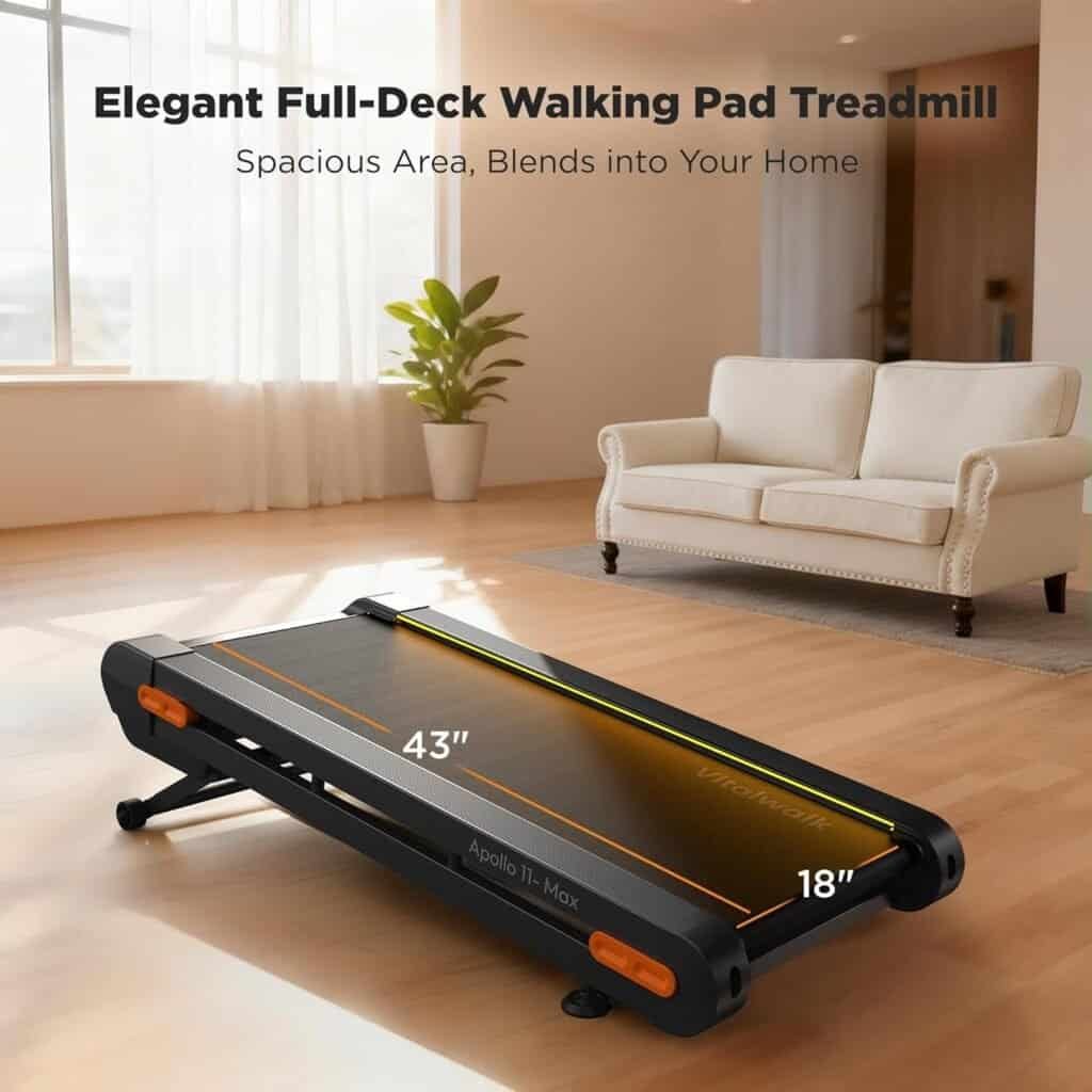 Vitalwalk Apollo 11 Max Review: Deck Size, Stability and Cushioning