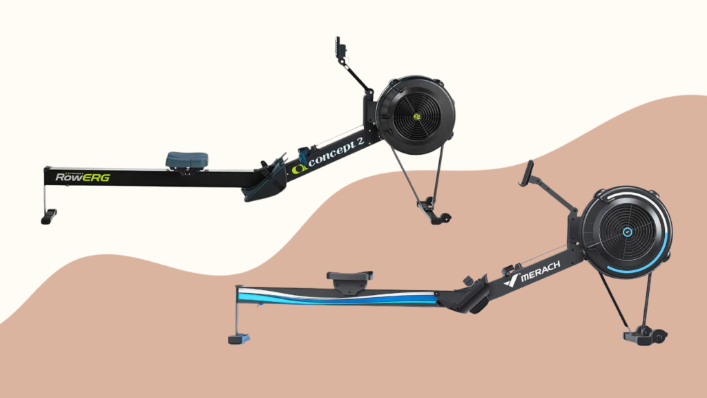 Merach R50 Pro vs Concept2 RowErg side by side with the question: is the Concept2 worth $430 more?
